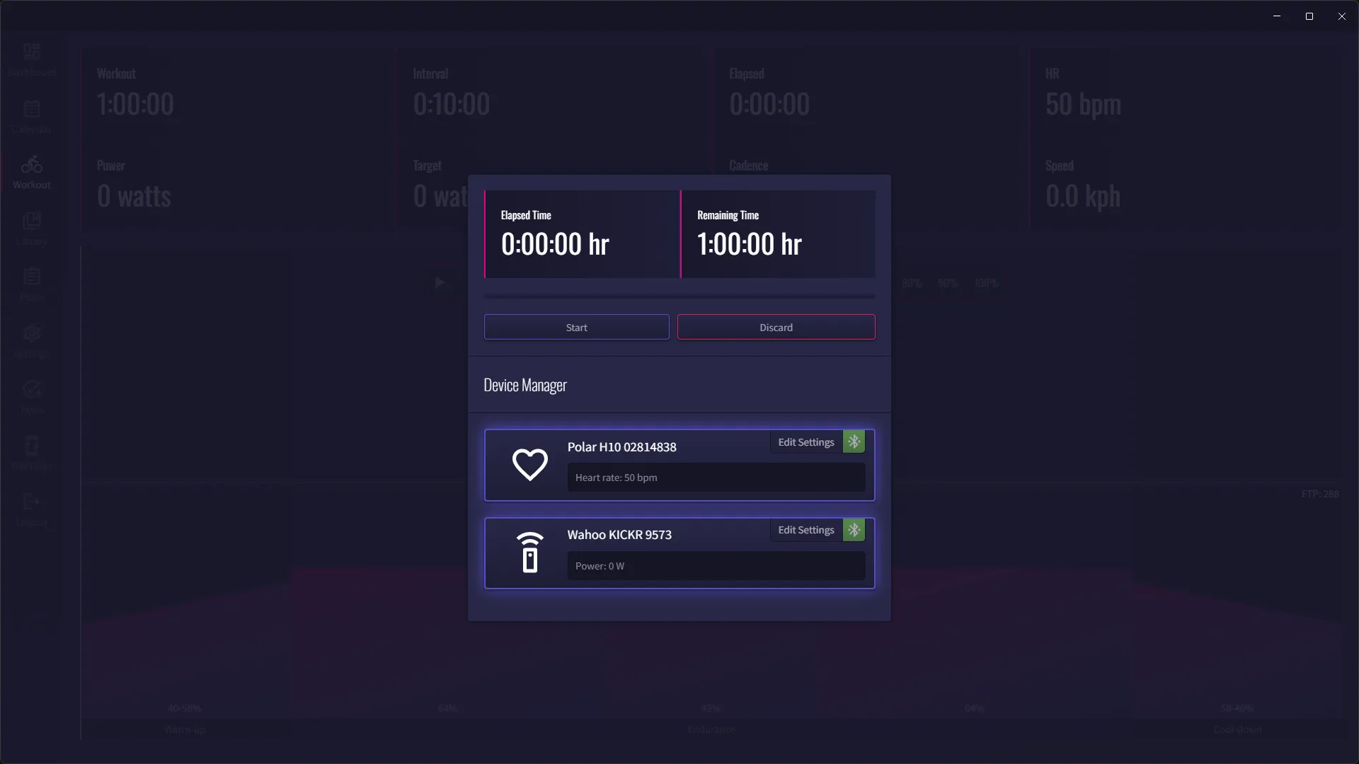 Workout devices list